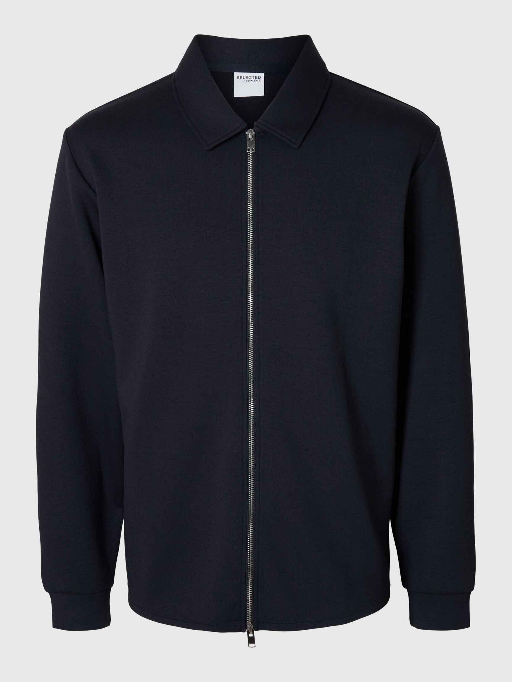 VISKOSEMIX STRICKJACKE, Sky Captain, highres