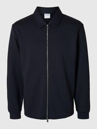 VISKOSEMIX STRICKJACKE, Sky Captain, highres