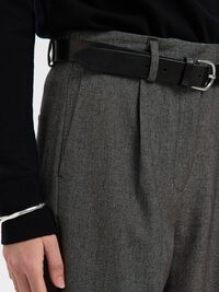 VISKOSEMIX BARREL FIT HOSEN, Black, highres