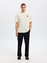 BEDRUKT T-SHIRT, Egret, highres