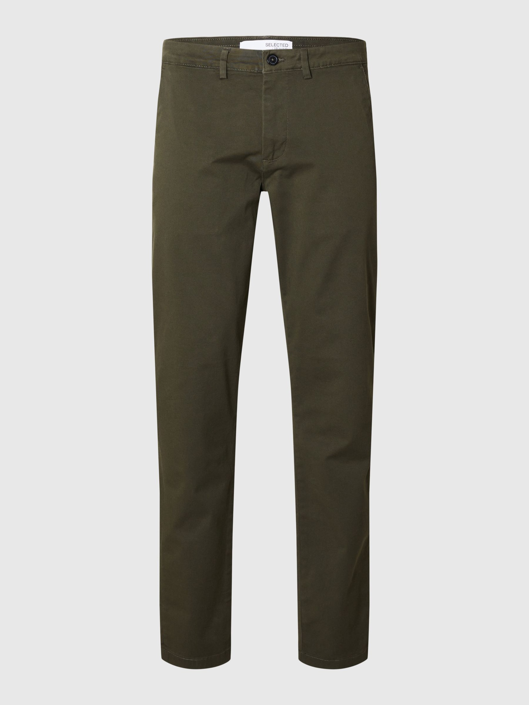 175 SLIM FIT FLEX CHINO, Forest Night, highres