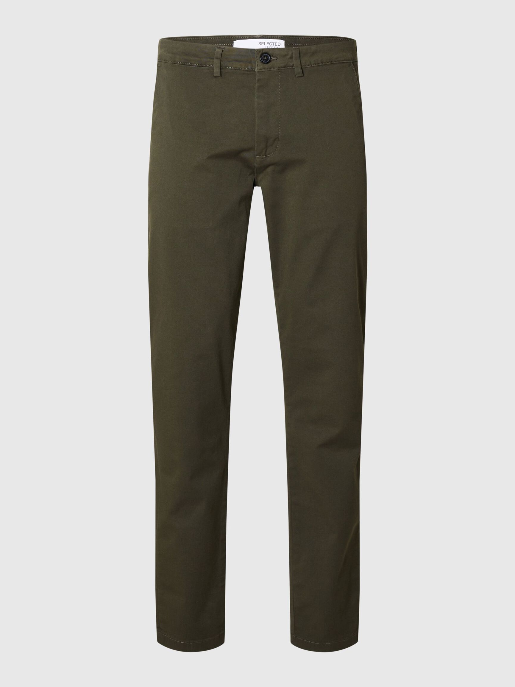 175 SLIM FIT FLEX CHINOS, Forest Night, highres