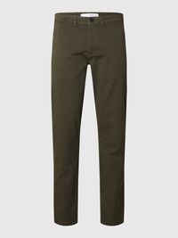 175 SLIM FIT FLEX CHINOS, Forest Night, highres