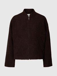 WOOL BLEND JACKET, Delicioso, highres
