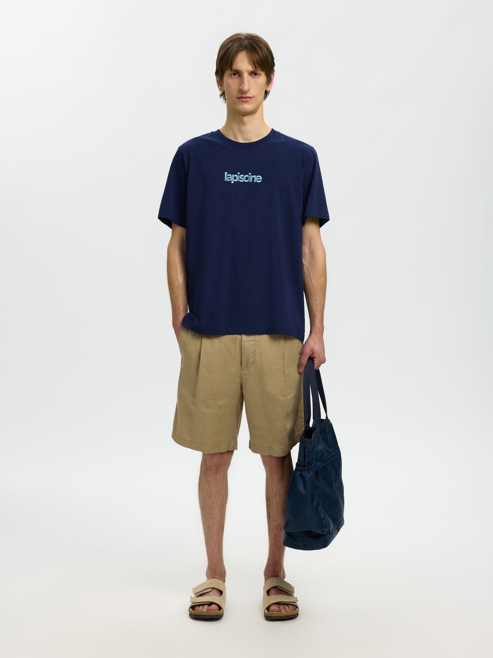PRINTED COTTON T-SHIRT, Ocean Cavern, highres