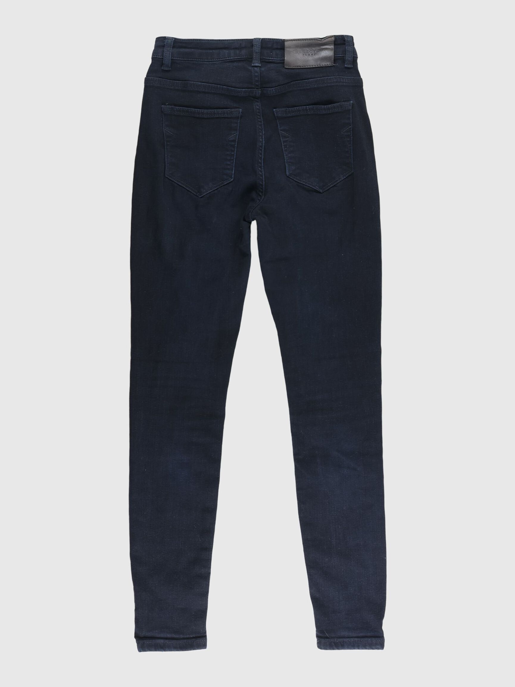 HIGH WAIST - SKINNY FIT JEANS, Black Denim, highres