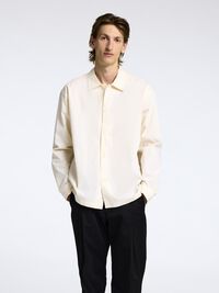 100% BOMULD OVERSHIRT, Angora, highres
