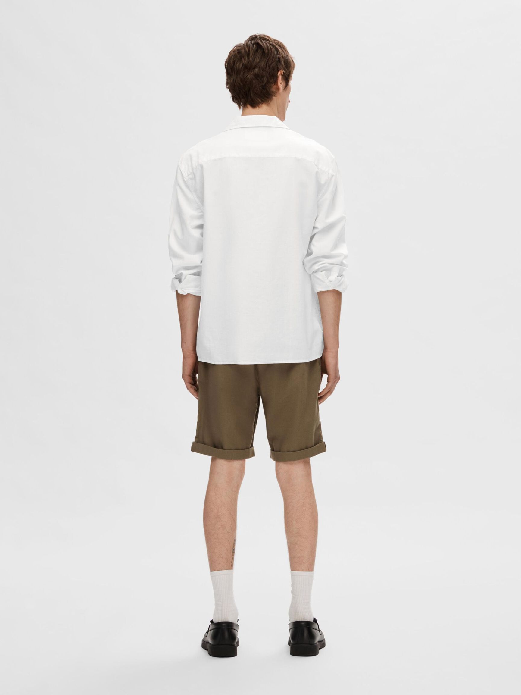 LONG-SLEEVED SHIRT, Bright White, highres