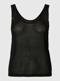 Selected SLEEVELESS KNITTED TOP, Black, highres - 16097551_Black_001.jpg