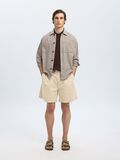 Selected SHORT-SLEEVED COTTON POLO SHIRT, Chocolate Brown, highres - 16092781_ChocolateBrown_008.jpg