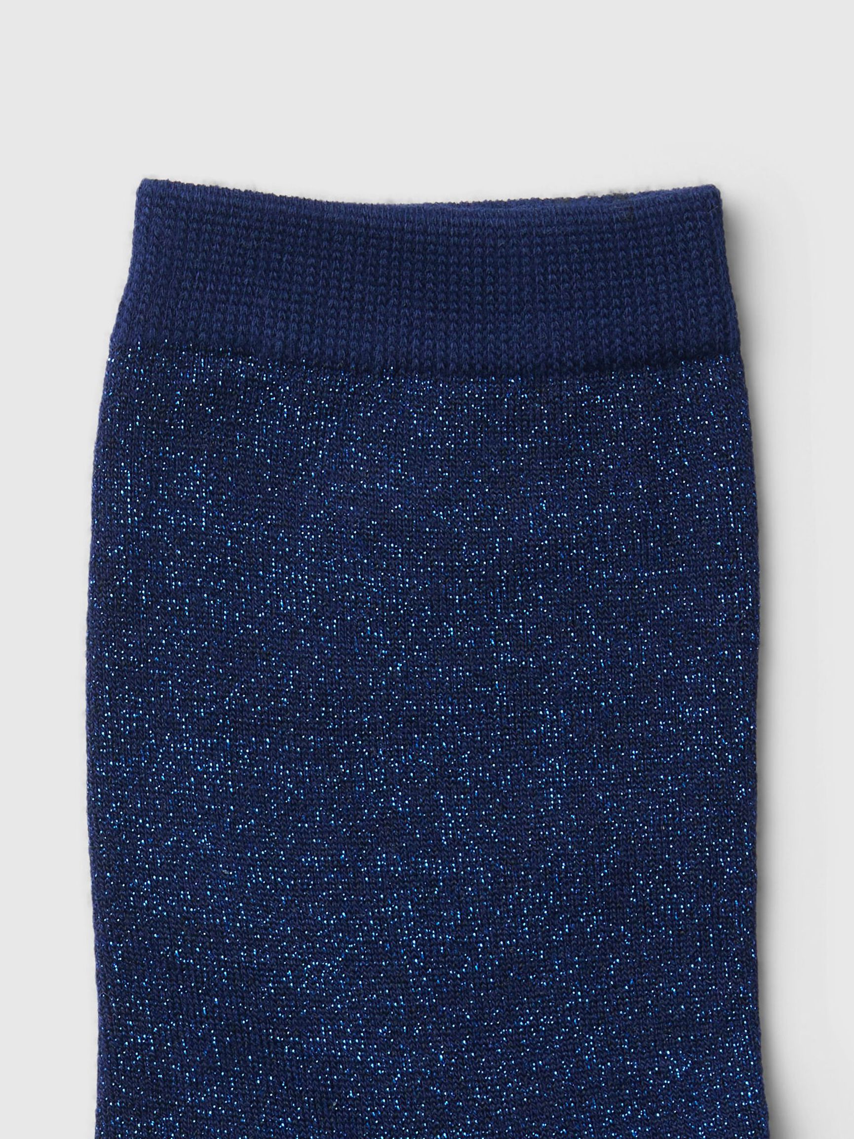 KNITTED GLITTER SOCKS, Ocean Cavern, highres