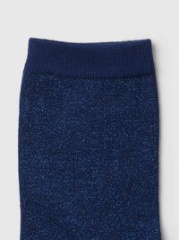 KNITTED GLITTER SOCKS, Ocean Cavern, highres