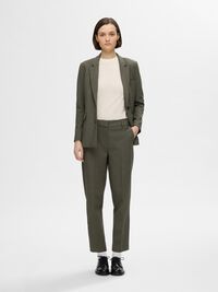 CROPPED TAPERED TROUSERS, Kalamata, highres