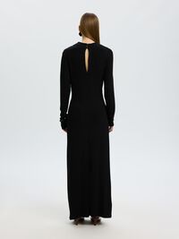 VESTITO LUNGO, Black, highres