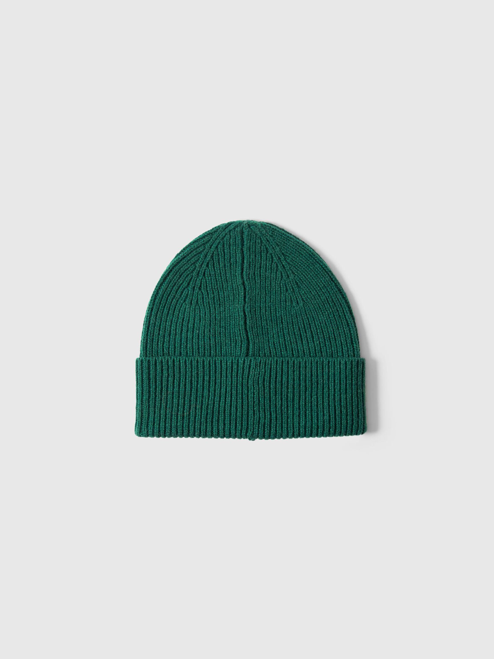 CZAPKA BEANIE, Dark Green, highres