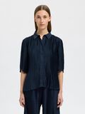 Selected MANCHES COURTES CHEMISE, Dark Sapphire, highres - 16098493_DarkSapphire_003.jpg