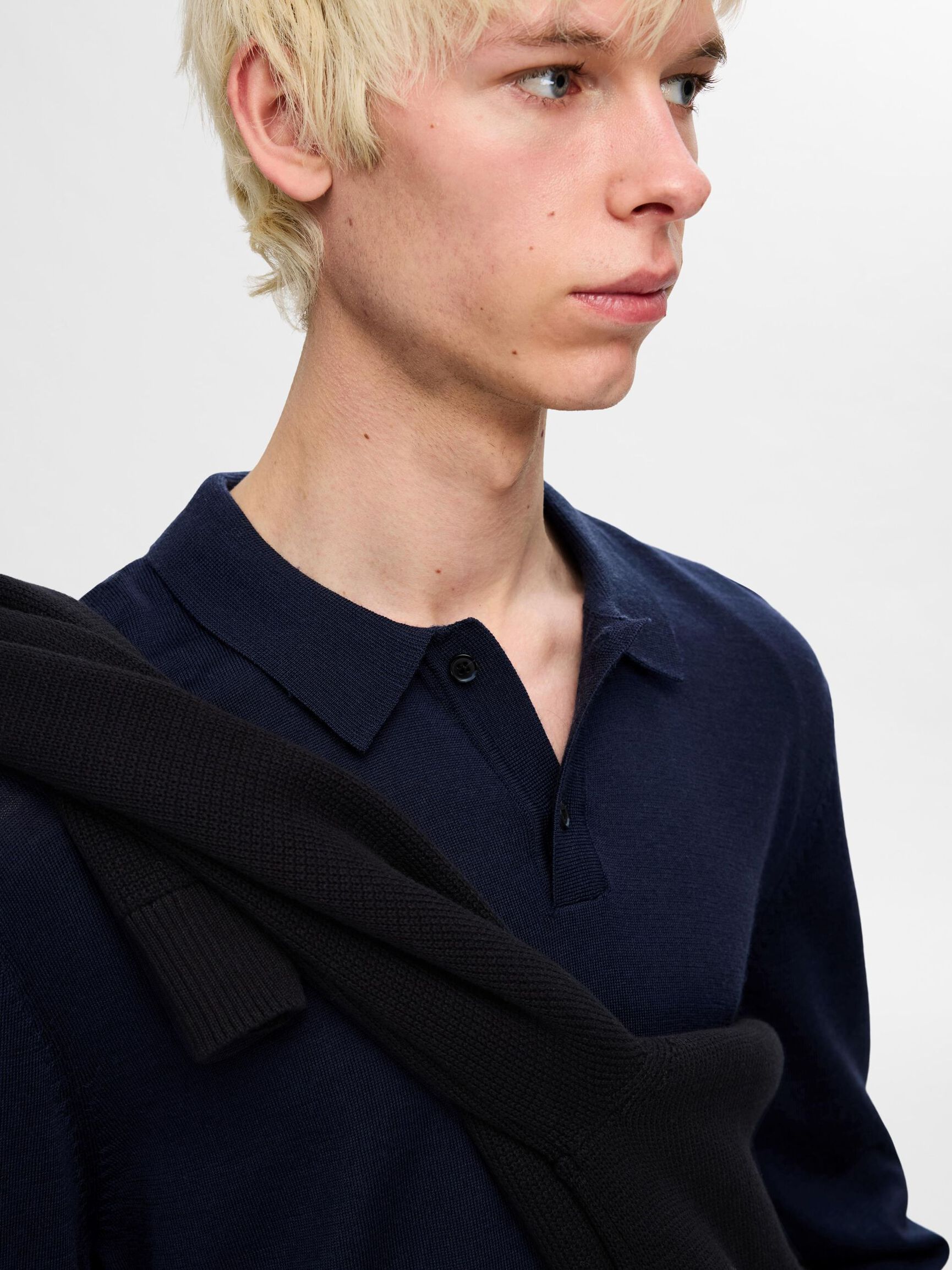 PIKEEPAITA, Navy Blazer, highres