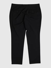 175 SLIM FIT FLEX TROUSERS, Black, highres