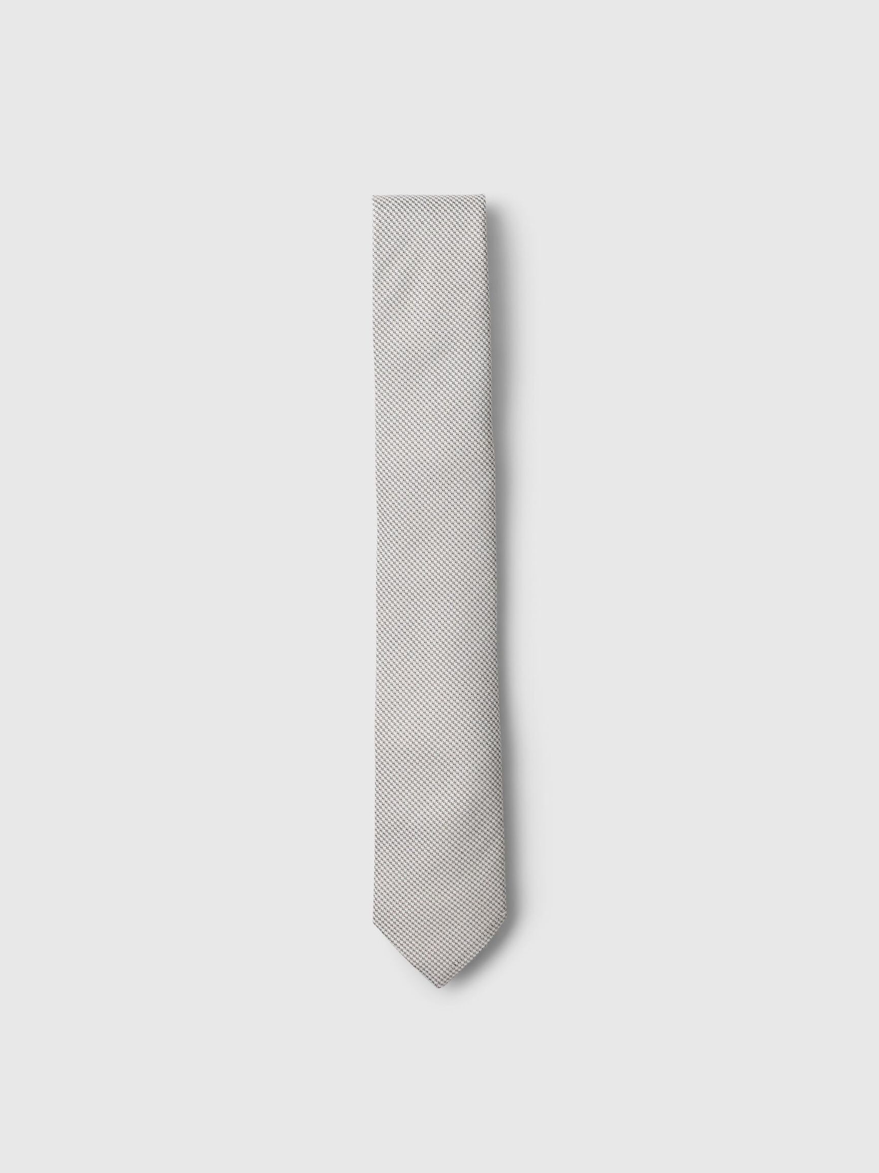 SEIDENMIX KRAWATTE, Silver Birch, highres