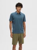 Selected ZIPPER POLO SHIRT, Bering Sea, highres - 16079026_BeringSea_003.jpg