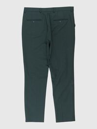 TAILORED TROUSERS, Dark Green, highres