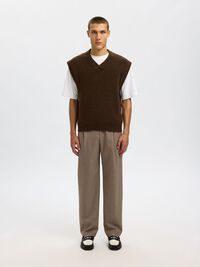 COUPE DÉCONTRACTÉE GILET TRICOTÉ, Delicioso, highres