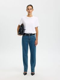 CLASSIC COTTON T-SHIRT, Bright White, highres