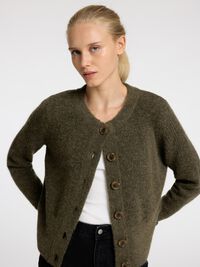 WOLLGEMISCH STRICK STRICKJACKE, Kalamata, highres