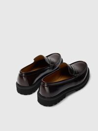 LEER PENNY LOAFERS, Demitasse, highres