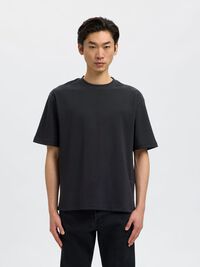 LOOSE FIT T-SHIRT, Black, highres