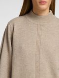 Selected WOLLGEMISCH PULLOVER MIT HOHEM KRAGEN, Oatmeal, highres - 16097386_Oatmeal_006.jpg