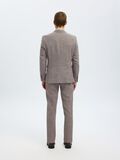 Selected SLIM FIT EINREIHIGER BLAZER, Dark Sand Melange, highres - 16087870_DarkSandMelange_004.jpg
