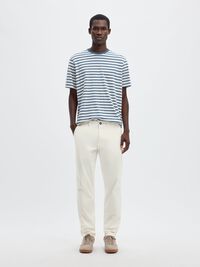 175 SLIM FIT FLEX CHINOS, Cloud Dancer, highres