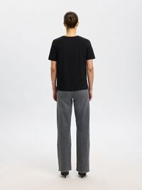 T-SHIRT, Black, highres