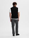 Selected MERINO WOOL GILET, Black, highres - 16091659_Black_004.jpg