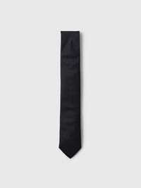 PLAIN TIE, Black, highres