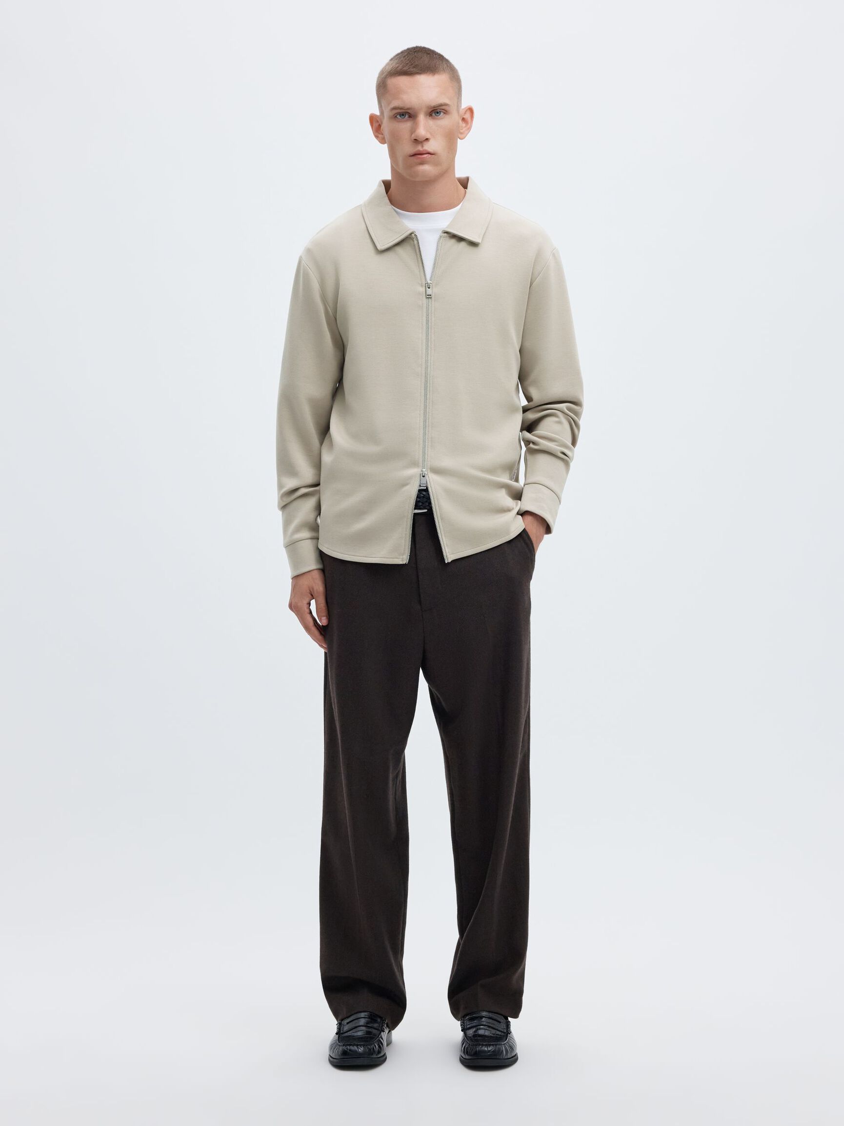VISCOSEMIX VEST, Pure Cashmere, highres