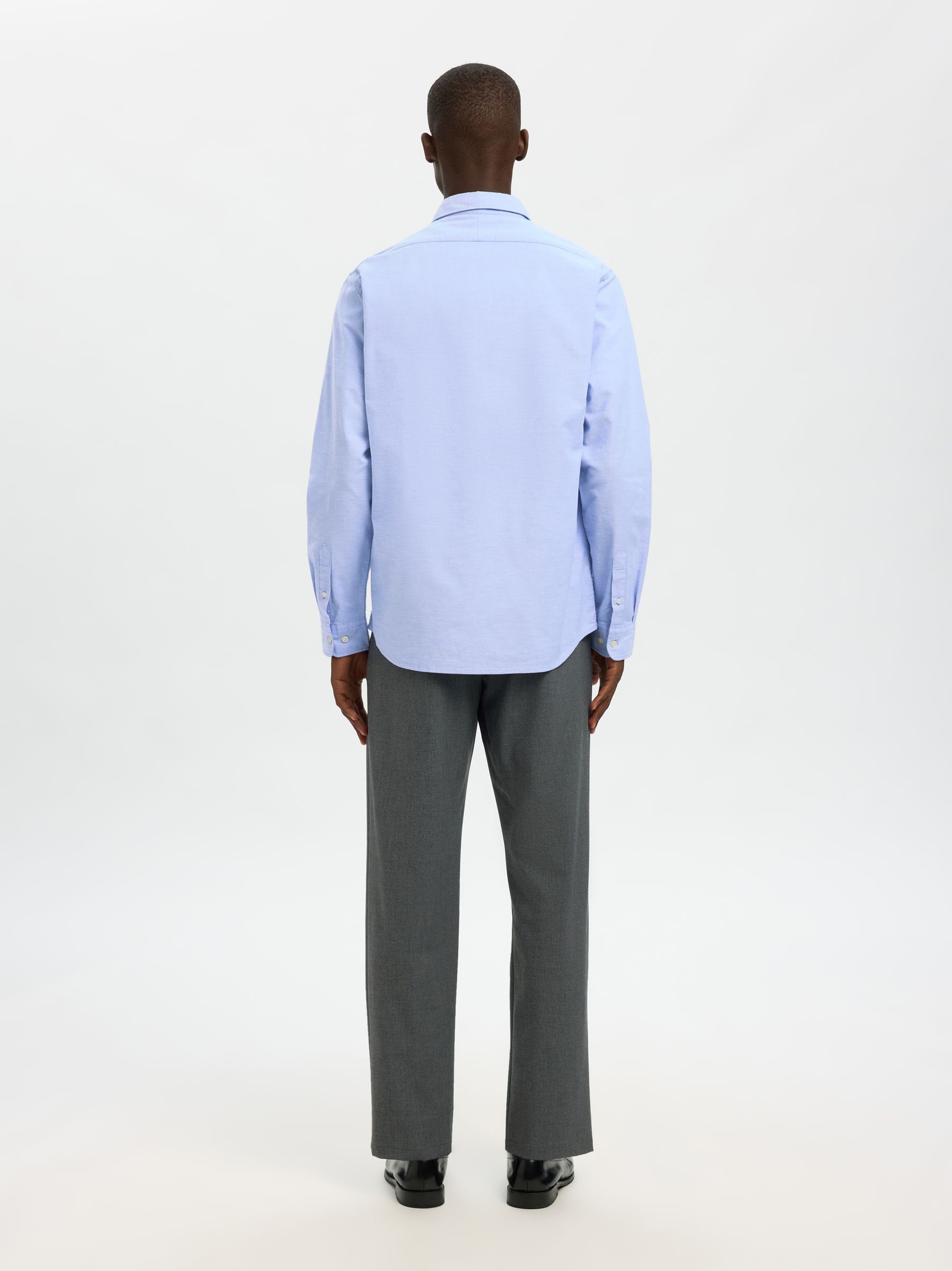 OXFORD SHIRT, Light Blue, highres