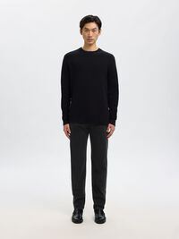 175 SLIM FIT JEANS, Black Denim, highres