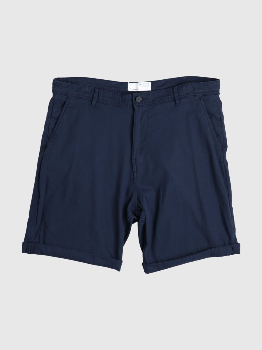Selected COMFORT FIT SHORTS, Dark Sapphire, highres - 80000109_DarkSapphire_919435_001.jpg