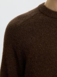 LONG-SLEEVED KNITTED JUMPER, Delicioso, highres