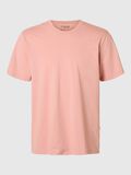 Selected REGULAR T-SHIRT, Rose Tan, highres - 16087842_RoseTan_001.jpg