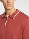 Selected STRICK POLO SHIRT, Etruscan Red, highres - 16096391_EtruscanRed_1168001_006.jpg