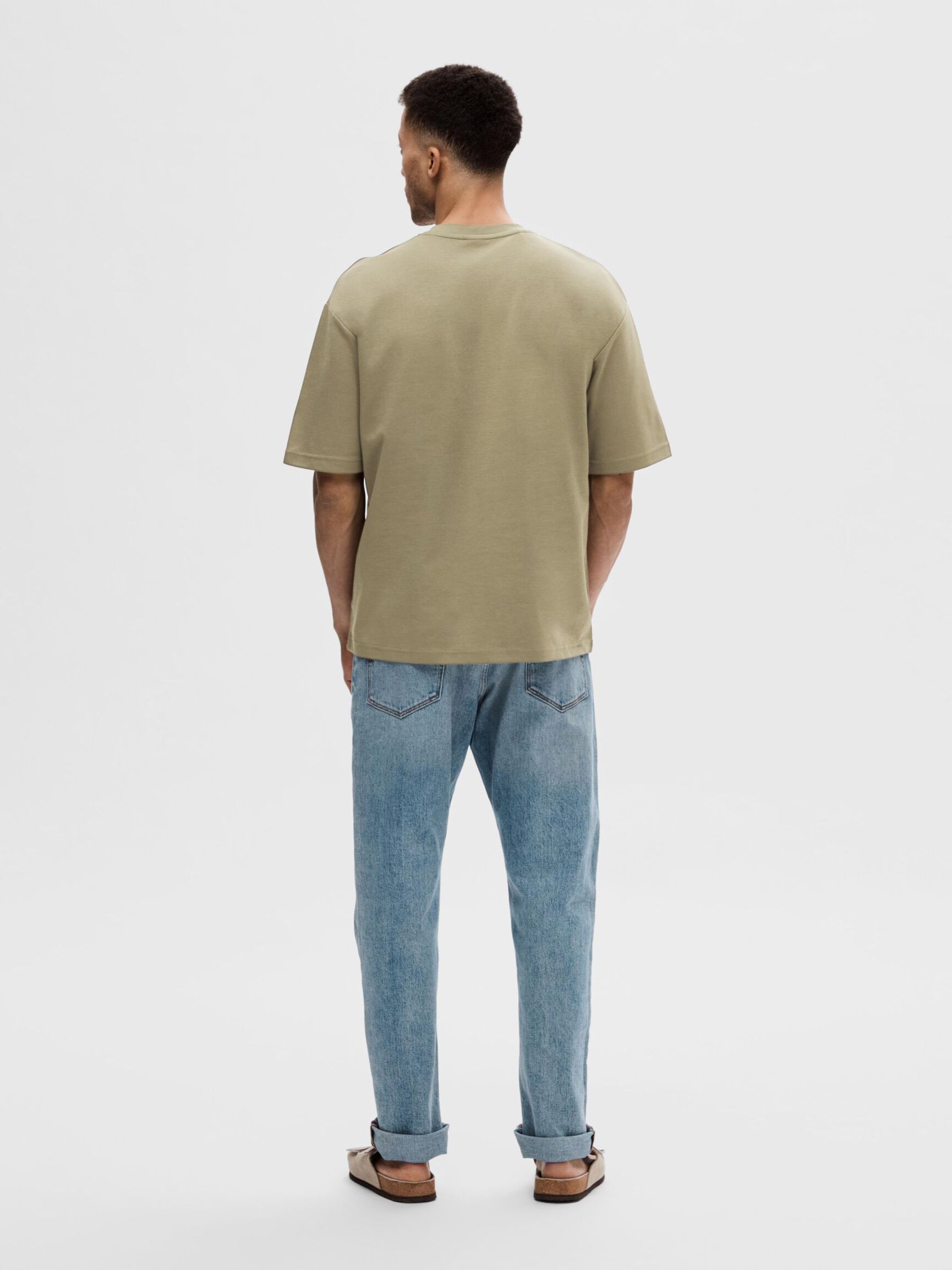 LOOSE FIT T-SHIRT, Vetiver, highres