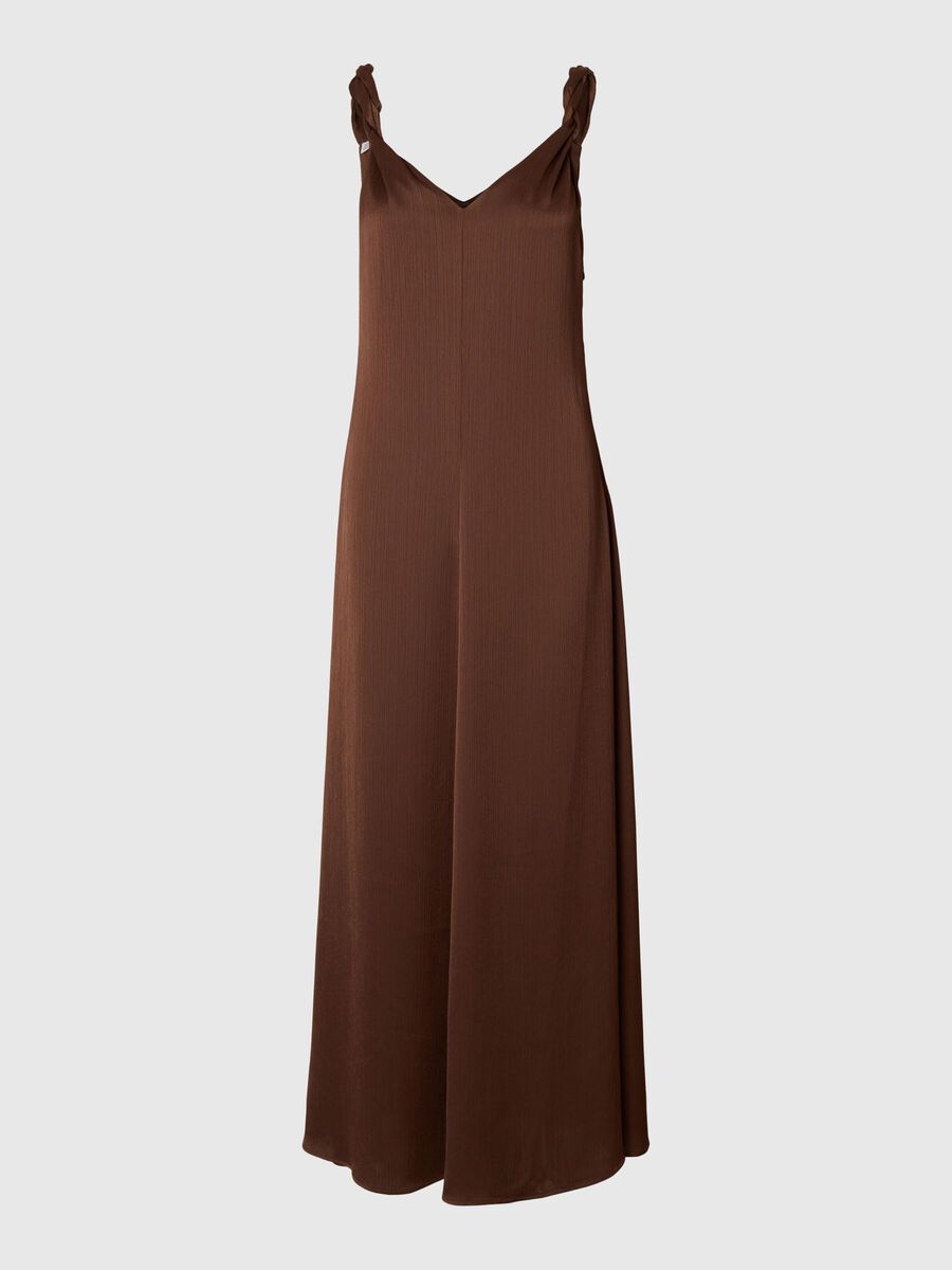 Selected SLEEVELESS MAXI DRESS, Chestnut, highres - 16097886_Chestnut_001.jpg