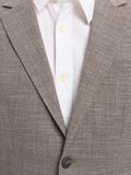 Selected SLIM FIT EINREIHIGER BLAZER, Dark Sand Melange, highres - 16087870_DarkSandMelange_006.jpg