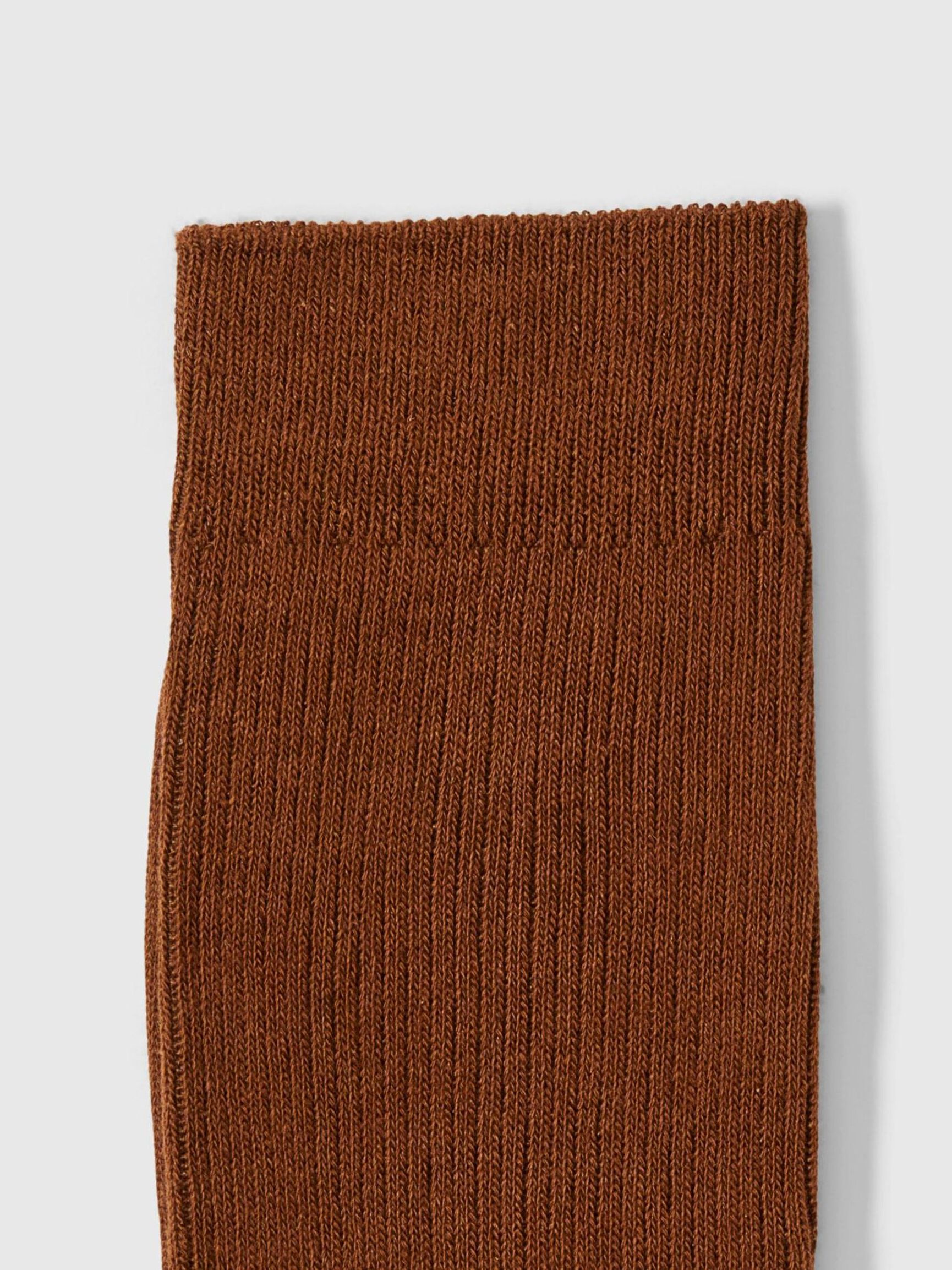 COTTON BLEND SOCKS, Soft Silt, highres