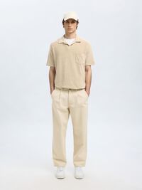 KATOENMIX KORTE MOUWEN POLO, Pure Cashmere, highres