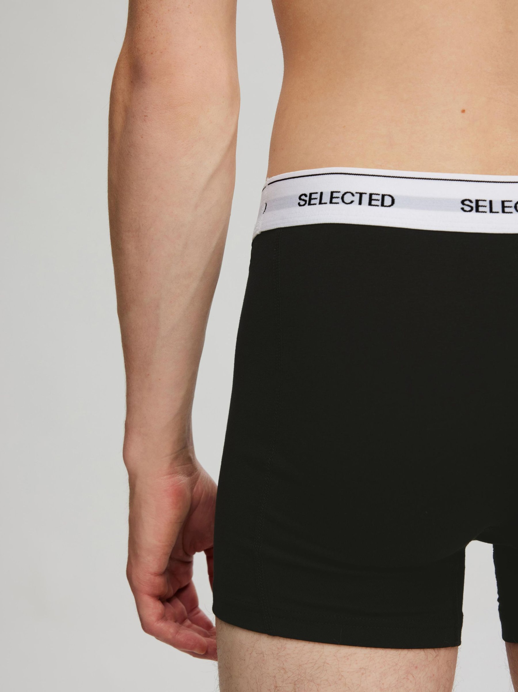 3-PACK BOXER SHORTS, Black, highres