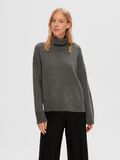 Selected WOOL BLEND ROLL NECK JUMPER, Medium Grey Melange, highres - 16093235_MediumGreyMelange_003.jpg